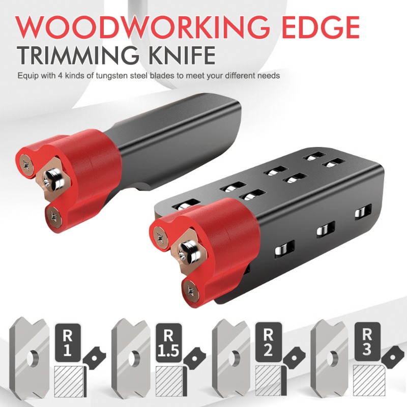 Woodworking Edge Corner Planer - Houtbewerkingsmes voor randbewerking, handgereedschap, houtontbramen, afschuinen,
