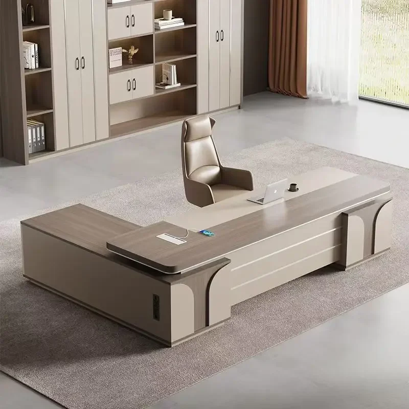 Woodworking Desk Chair - Verstelbaar bureau met opbergruimte, bureaustoel en