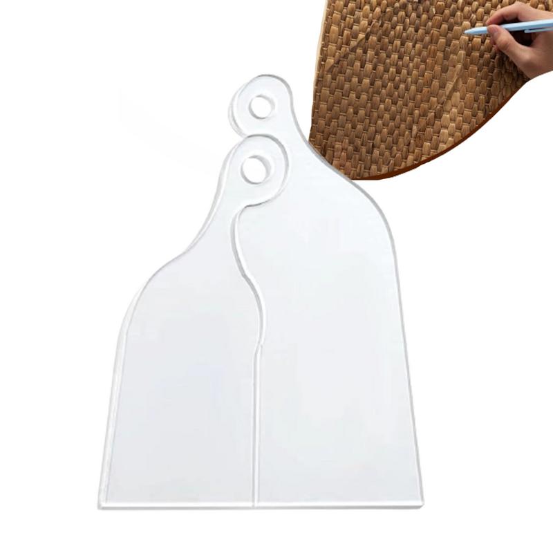 Woodworking Router Templates - Acryl Sjablonen Voor Houtbewerking Transparant Acryl