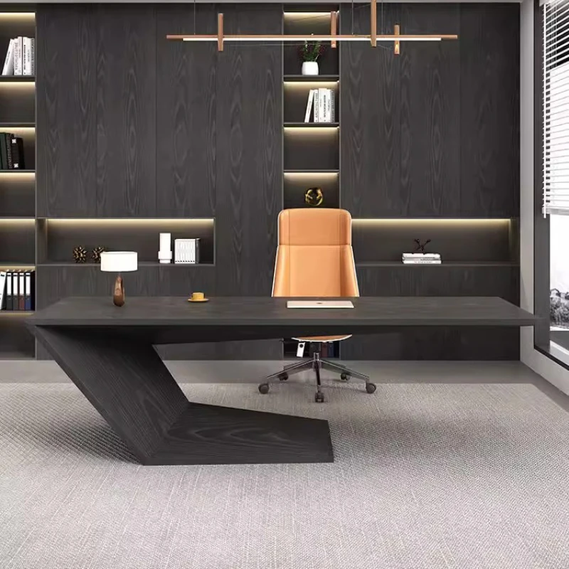Woodworking Desk Chair - Bureaustoel Designer Esthetisch werken Executive Conferentie