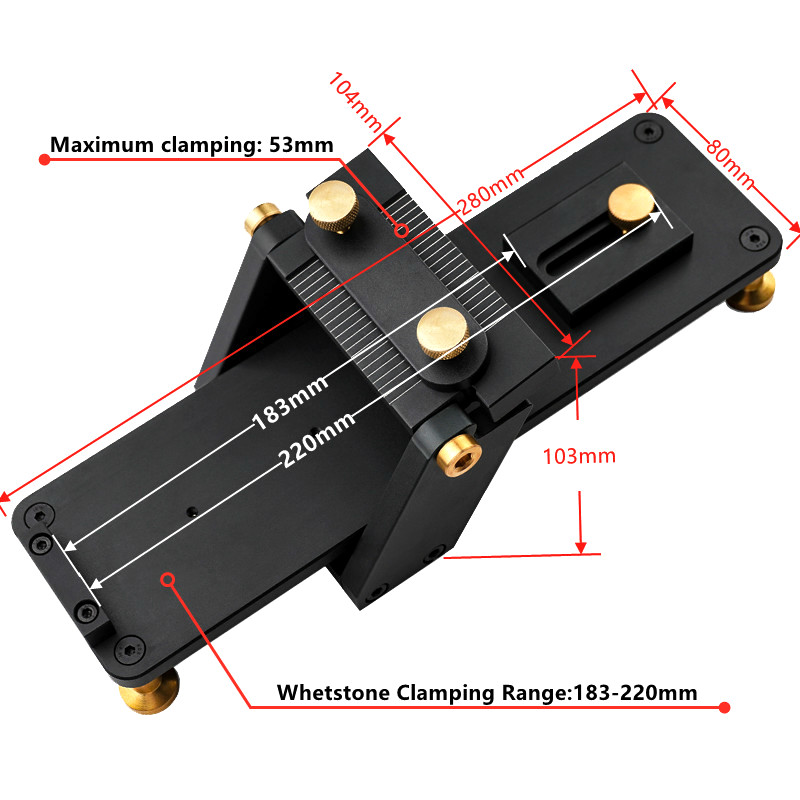 Aluminium slijpsteenset met va - Woodworking Edge Corner Planer recensie en prijs