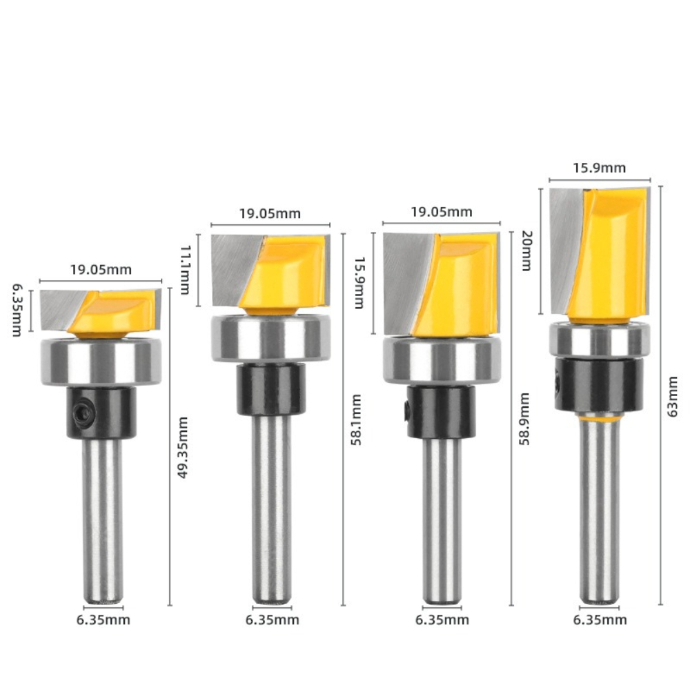 1/4 inch schacht freesfrees me - Woodworking Router Templates recensie en prijs