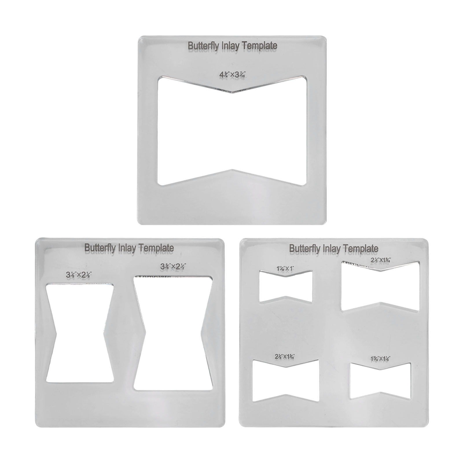 Transparant voor acryl vlinder - Woodworking Router Templates recensie en prijs