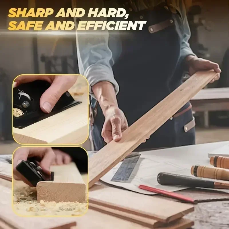 Afvlakvlakmes voor hout Houtbe - Woodworking Edge Corner Planer recensie en prijs