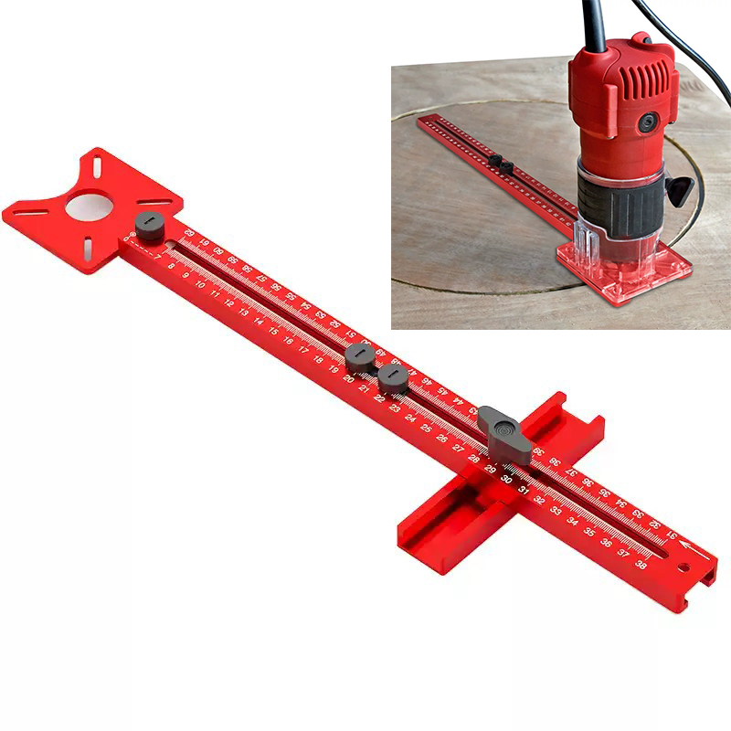 3-in-1 Routerfrees Groefbeugel - Woodworking Router Templates recensie en prijs