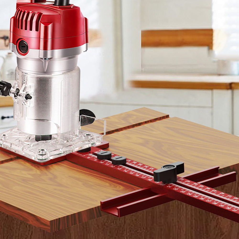 3-in-1 Routerfrees Groefbeugel - Woodworking Router Templates recensie en prijs