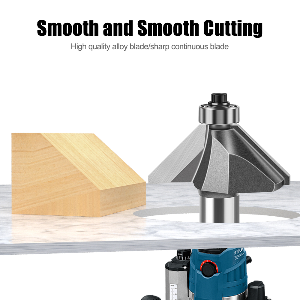 6mm 12mm Schacht 45 Graden Afg - Woodworking Edge Corner Planer recensie en prijs
