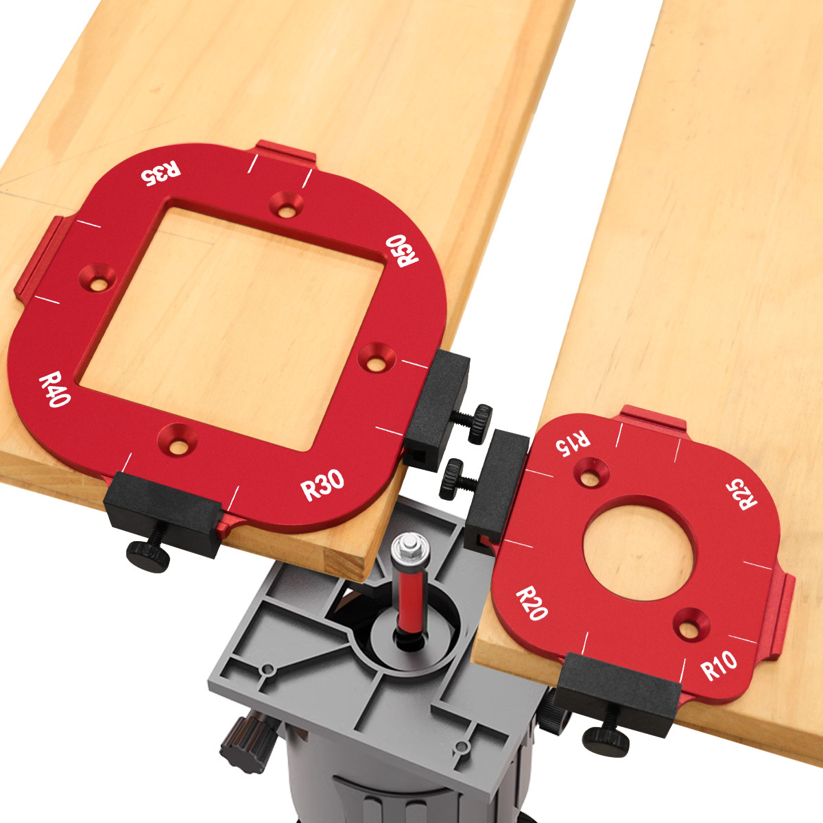 Houtbewerkingsrouter-hoekradiu - Woodworking Router Templates recensie en prijs