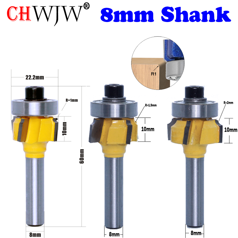 Chwjw 1 Pc 8 Mm Schacht Hoge K - Woodworking Edge Corner Planer recensie en prijs