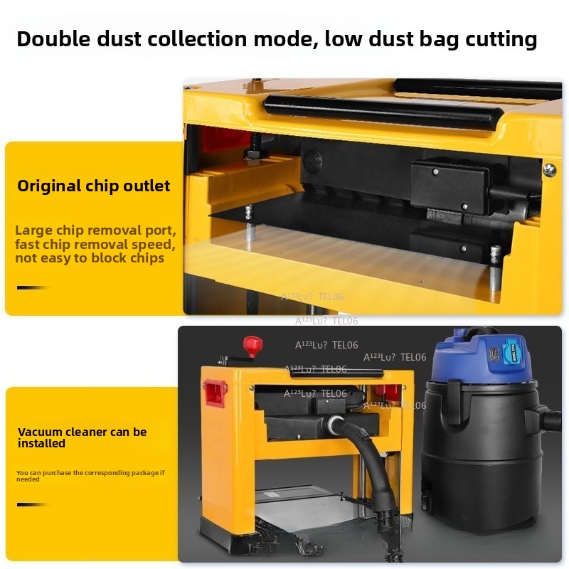 Kleine houtbewerkings schaafma - Woodworking Thicknesser recensie en prijs