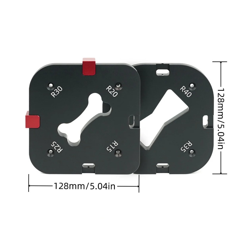 R15/R20/R25/R30/R35/R40/R45/R5 - Woodworking Router Templates recensie en prijs