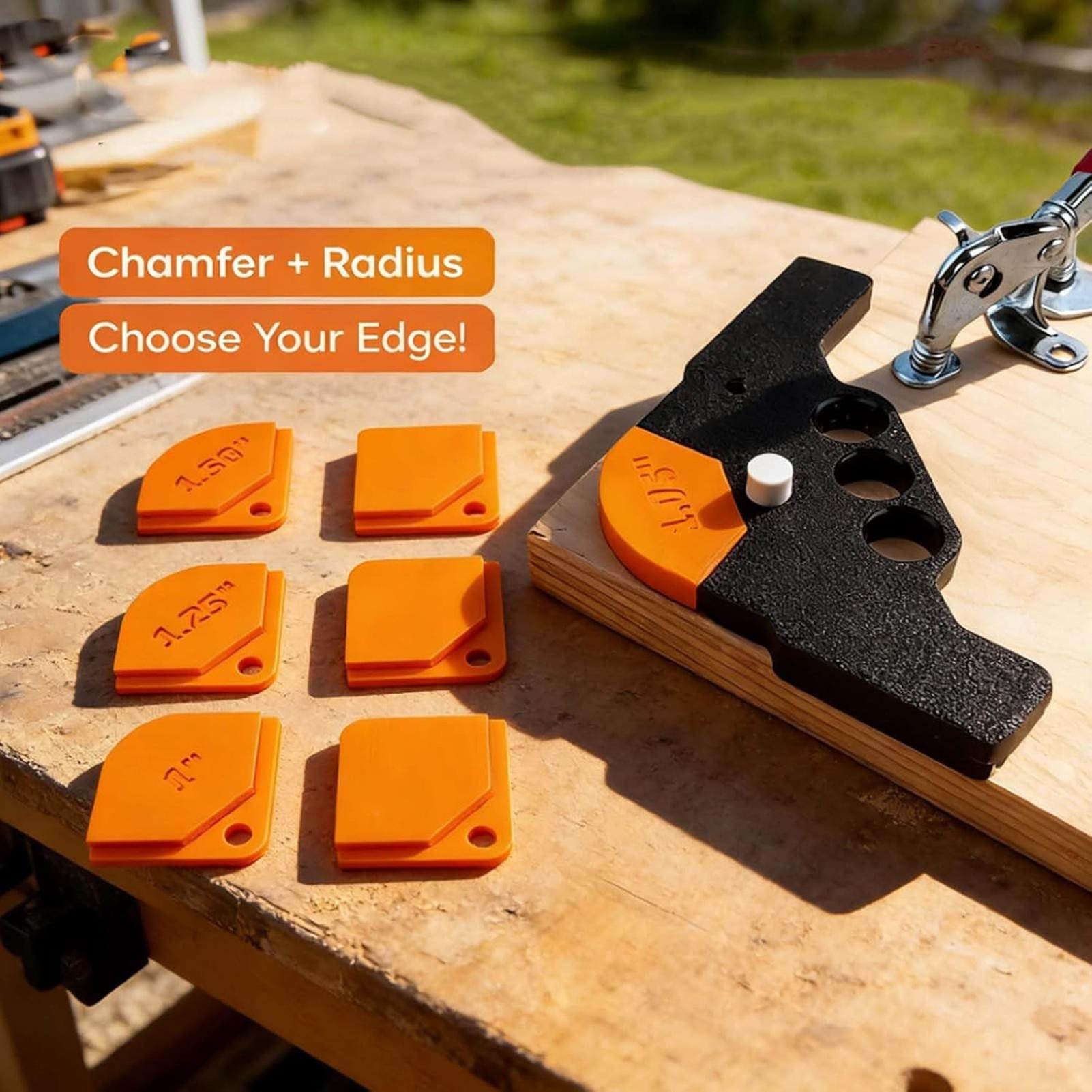 Router Hoekradius-sjabloon 5 s - Woodworking Router Templates recensie en prijs