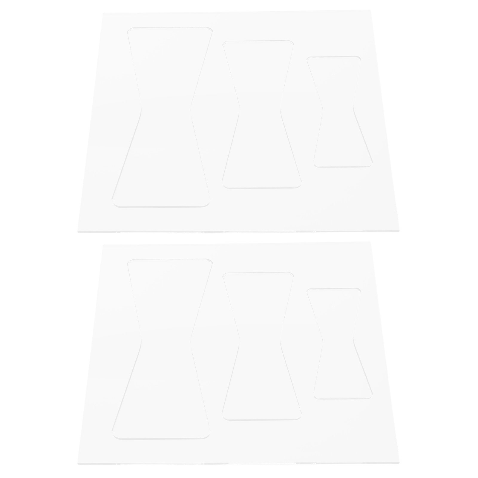 2 stuks acryl houtbewerking sj - Woodworking Router Templates recensie en prijs
