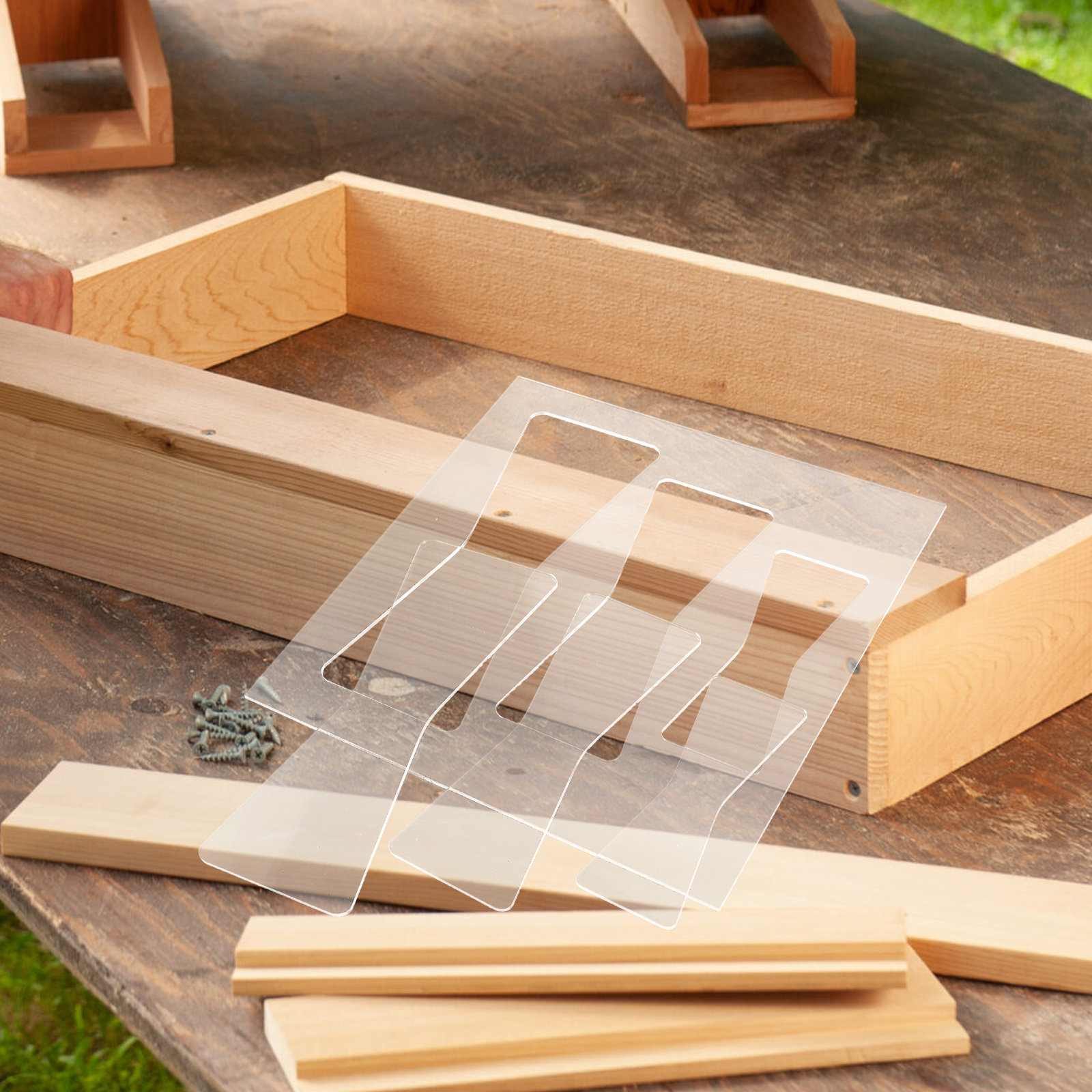 2 stuks acryl houtbewerking sj - Woodworking Router Templates recensie en prijs