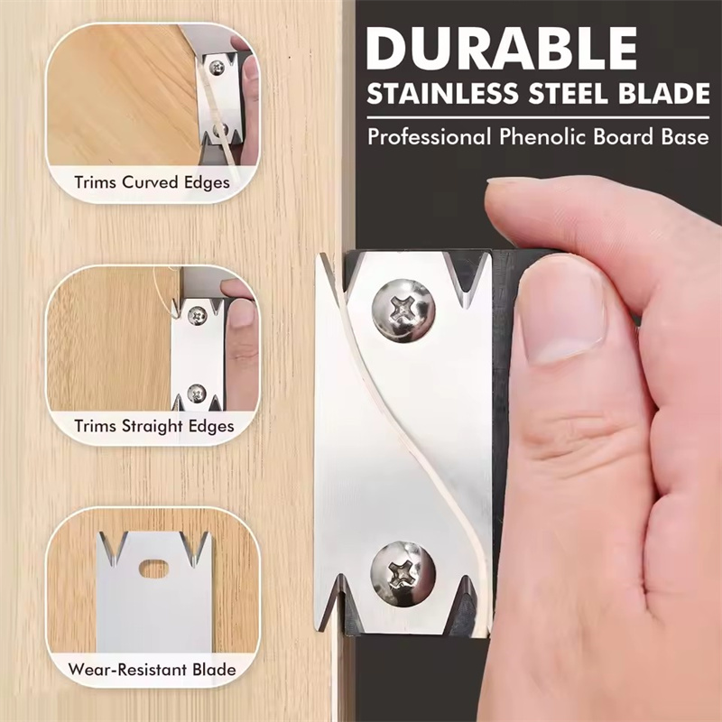 1 st Metalen Kantenverlijmer T - Woodworking Edge Corner Planer recensie en prijs