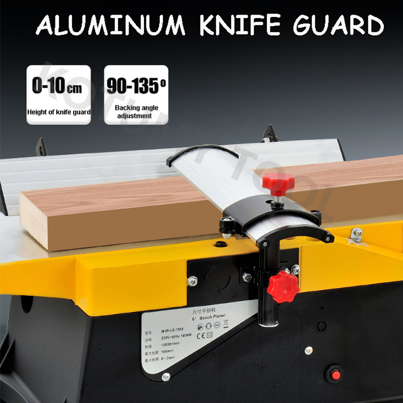 6 inch elektrische houtdikteba - Woodworking Thicknesser recensie en prijs