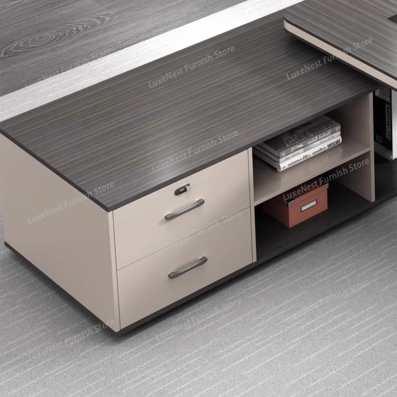 Luxe bureau met opbergplanken  - Woodworking Desk Chair recensie en prijs